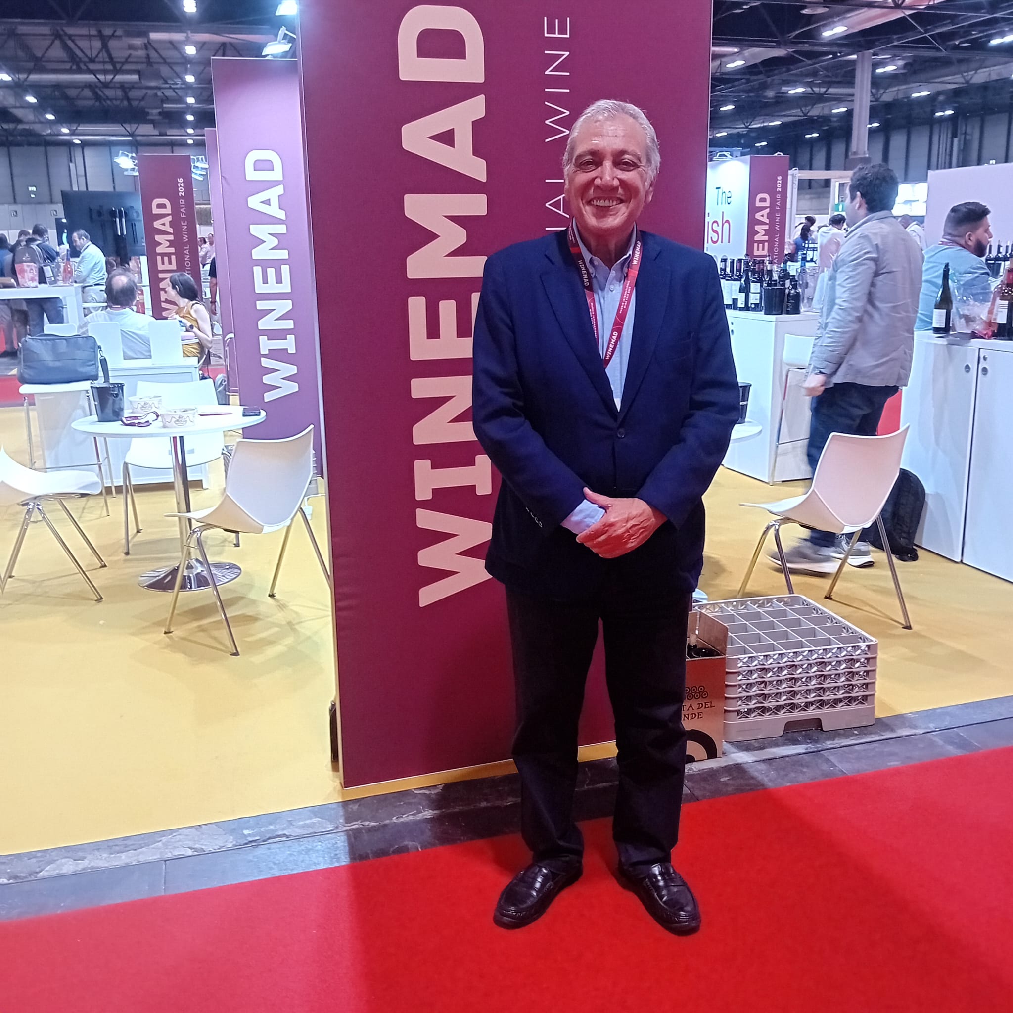 Franciso Correas, organizador de WineMad. Foto: María José Cavadas.